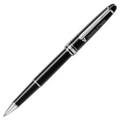 UVA Montblanc Meisterstuck Classique Rollerball Pen in Platinum by M.LaHart & Co.