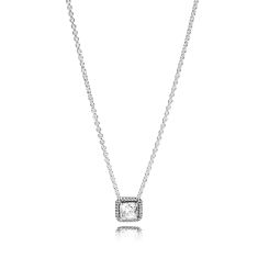 Pandora Timeless Elegance Necklace, Clear Cubic Zirconia